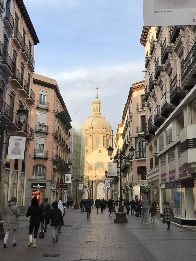 Ferienwohnung Az El Balcon De Rey Alfonso I Saragossa Exterior foto